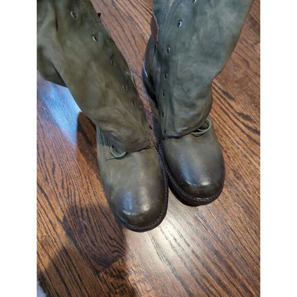 NWOB A.S.98 Green Emerson Boots - Picture 7 of 8